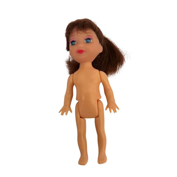 Set Of 6 Miniature Dolls Nude Including Ty Mattel 1999-2009 - Picture 3 of 14